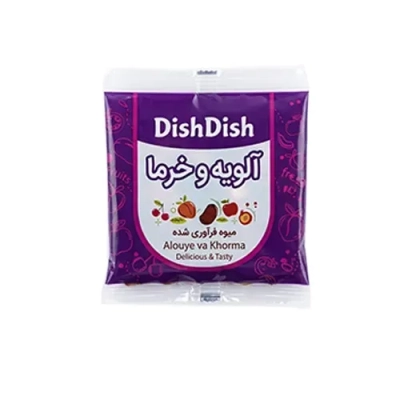 ترشک آلوچه و خرما دیش دیش 35 گرم 