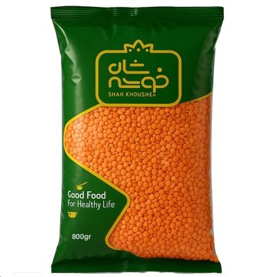 دال عدس شاه خوشه 800 گرم 