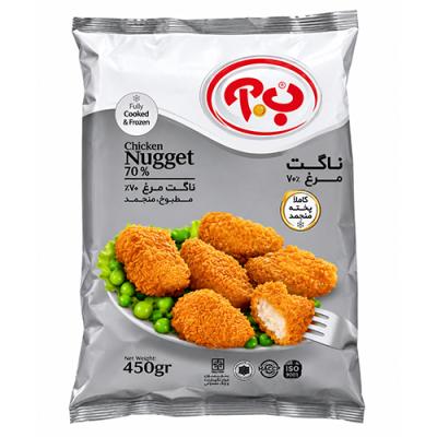 ناگت مرغ ب. آ 450 گرم 