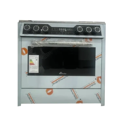 اجاق گاز طرح فر تک درب نما استیل K31 آتشگر F.B