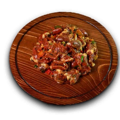 دل مرغ طعم دار پرطلا (کیلویی)